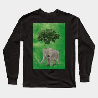 elephant Long Sleeve T-Shirt